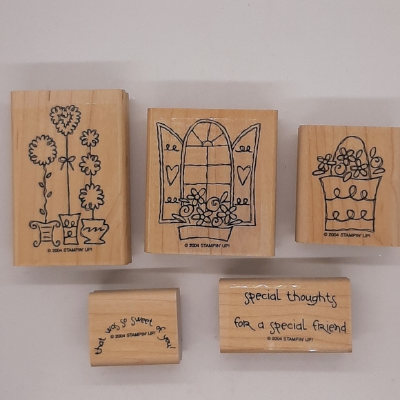 NWT Stampin' Up Sweet of You Set of 5 Ink Stamps